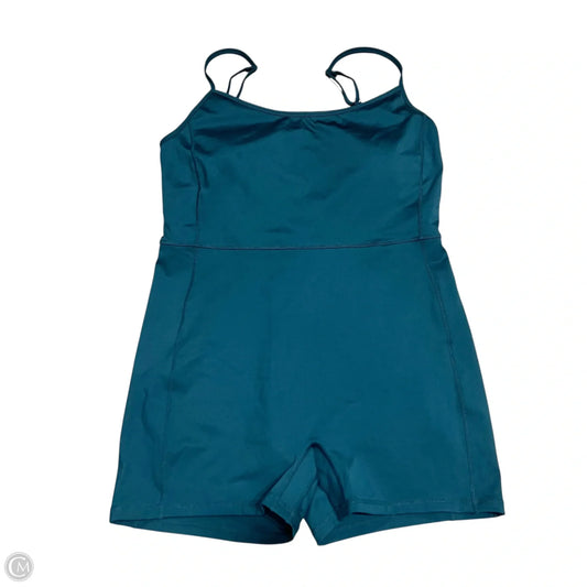 Romper By PAC 1980 In Teal, Size: Xl