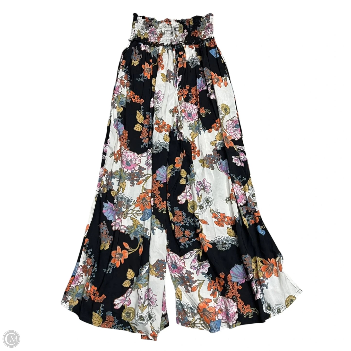 Pants Wide Leg By Anthropologie In Black & Orange, Size: Xs