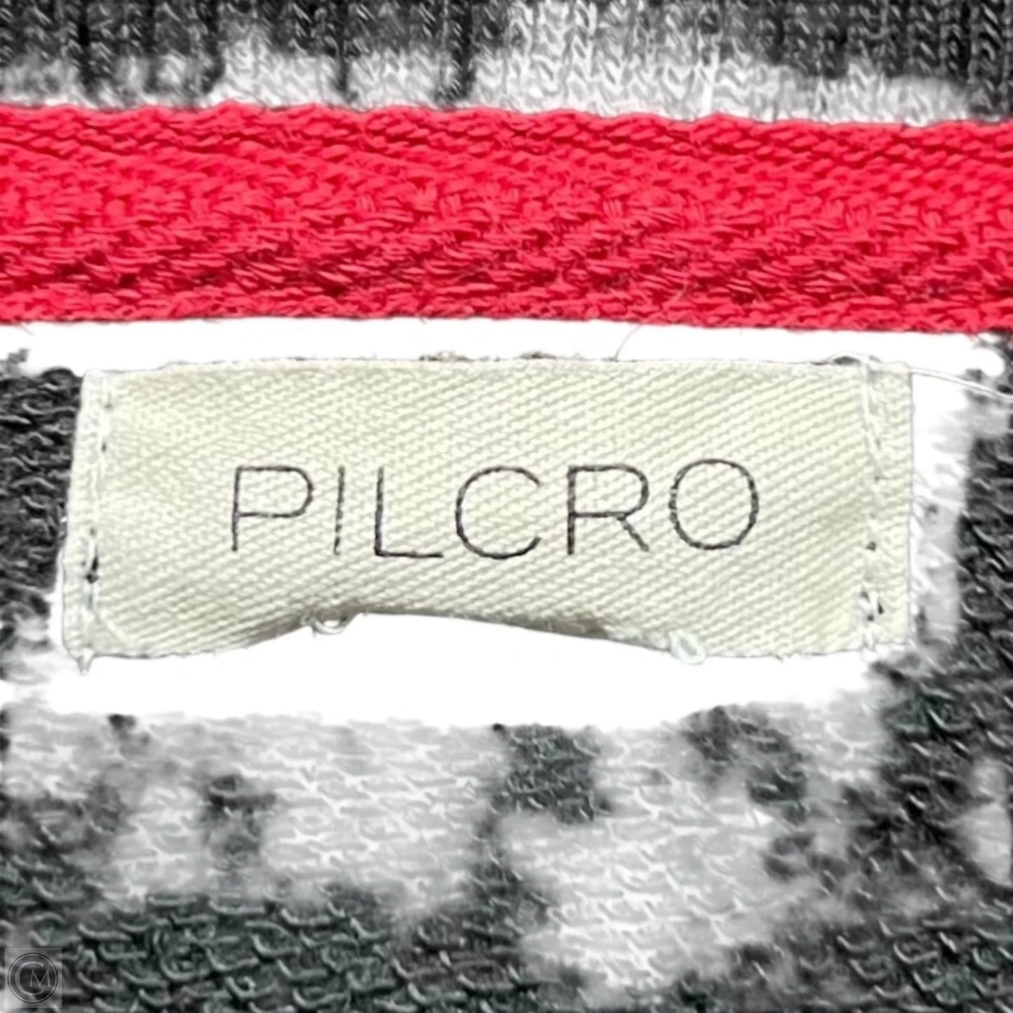 Sweatshirt Crewneck By Pilcro In Black & Red, Size: Xs
