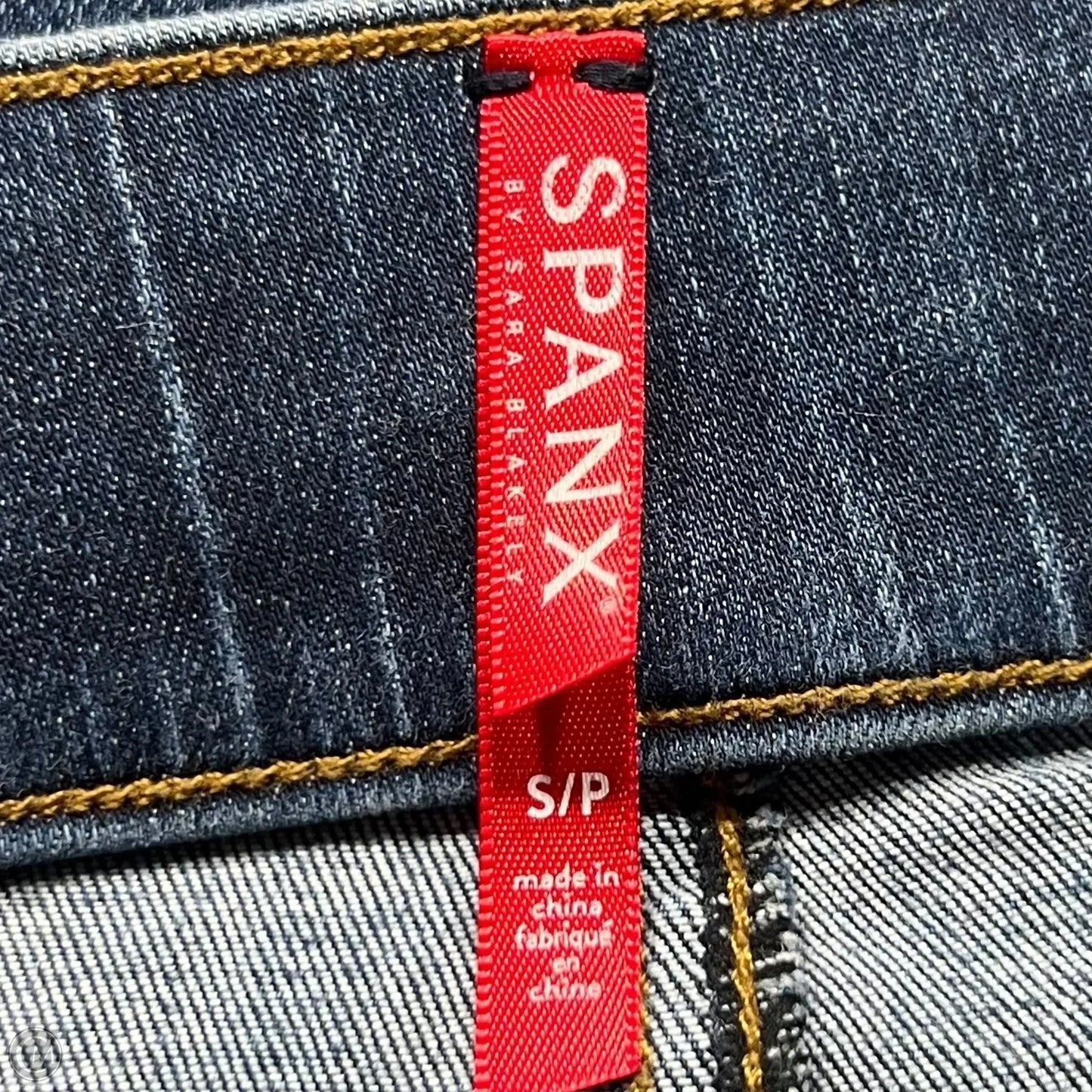 Jeans Jeggings By Spanx In Blue Denim, Size: 4
