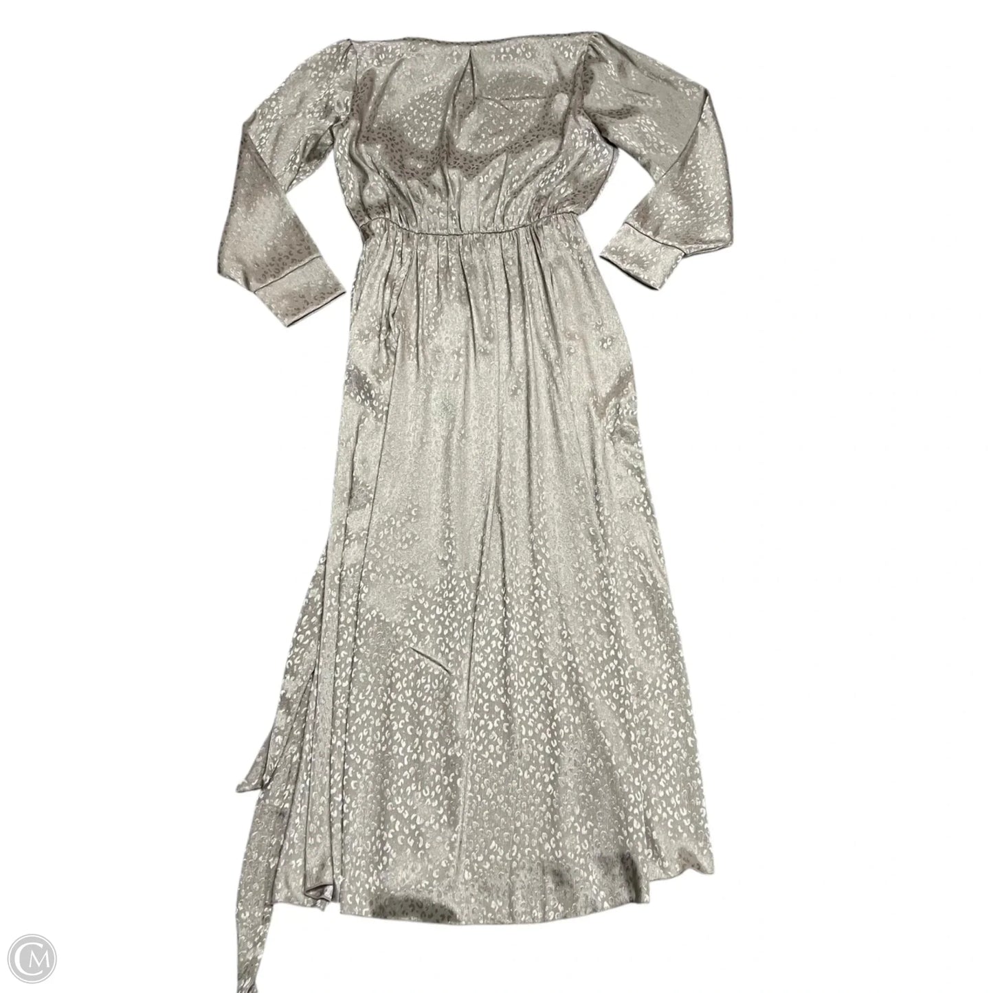 Dress Party Long By Alexa B In Taupe, Size: S