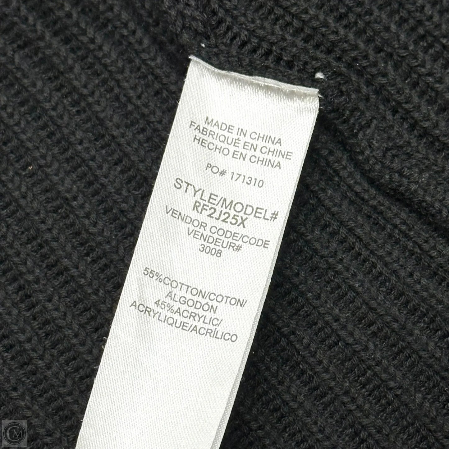 Sweater Cardigan By Splendid In Black, Size: S