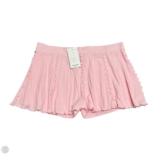 Athletic Skort By Halara In Pink, Size: 2x
