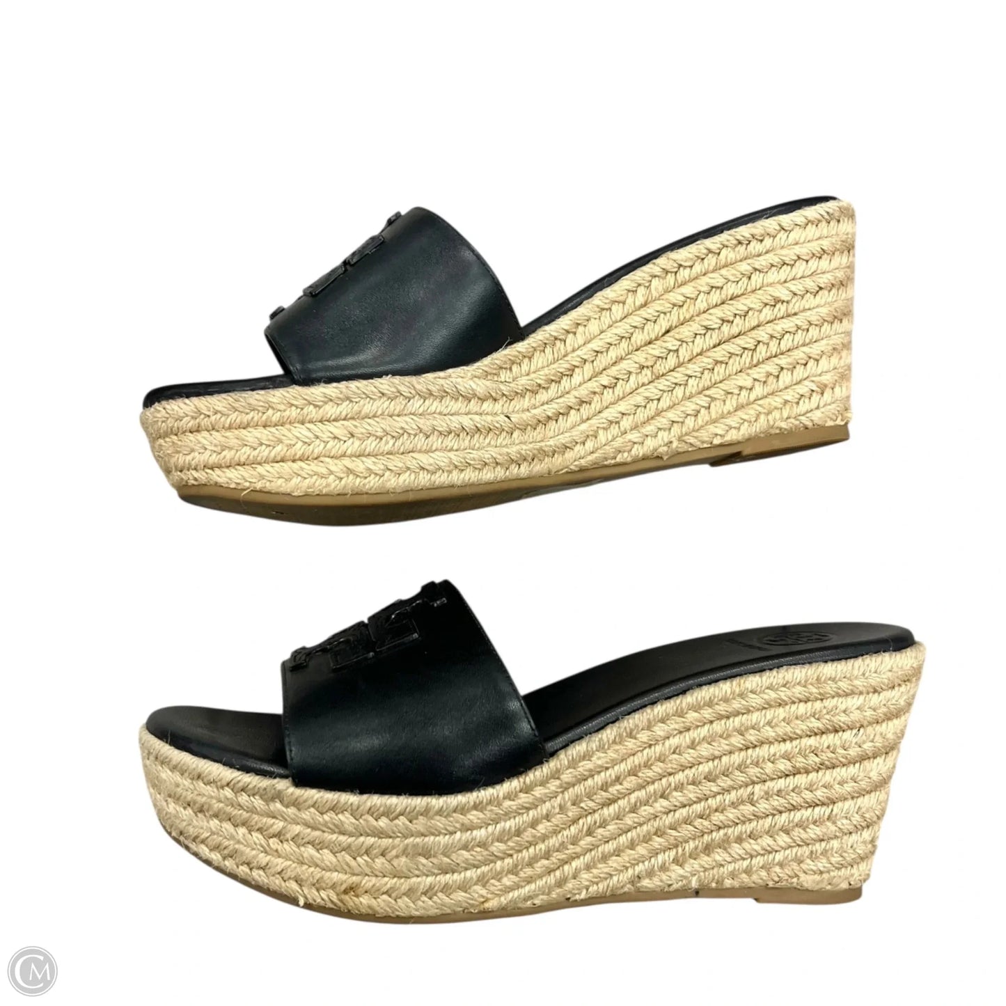 Sandals Designer By Tory Burch In Black, Size: 6