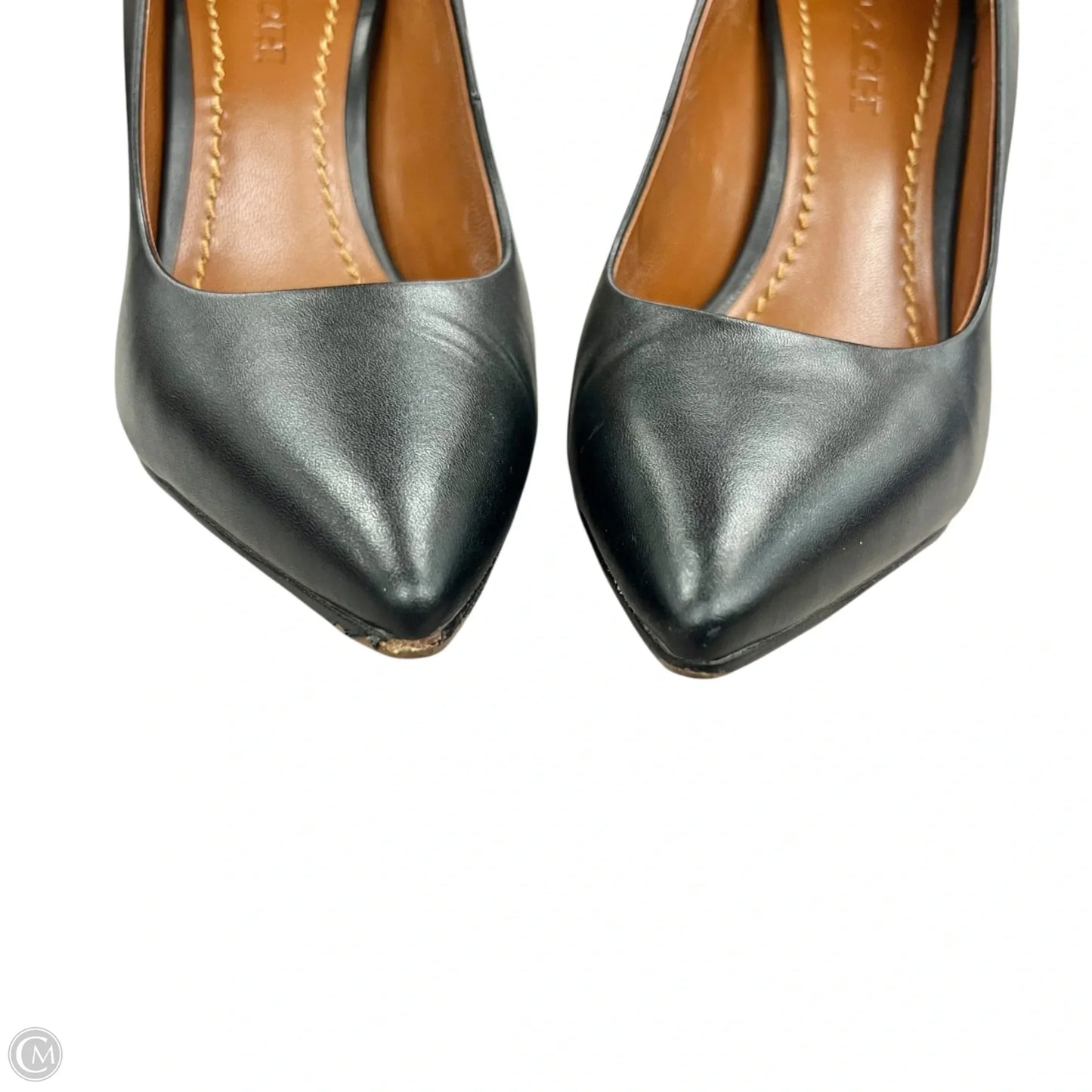 Shoes Designer By Coach In Black, Size: 7.5