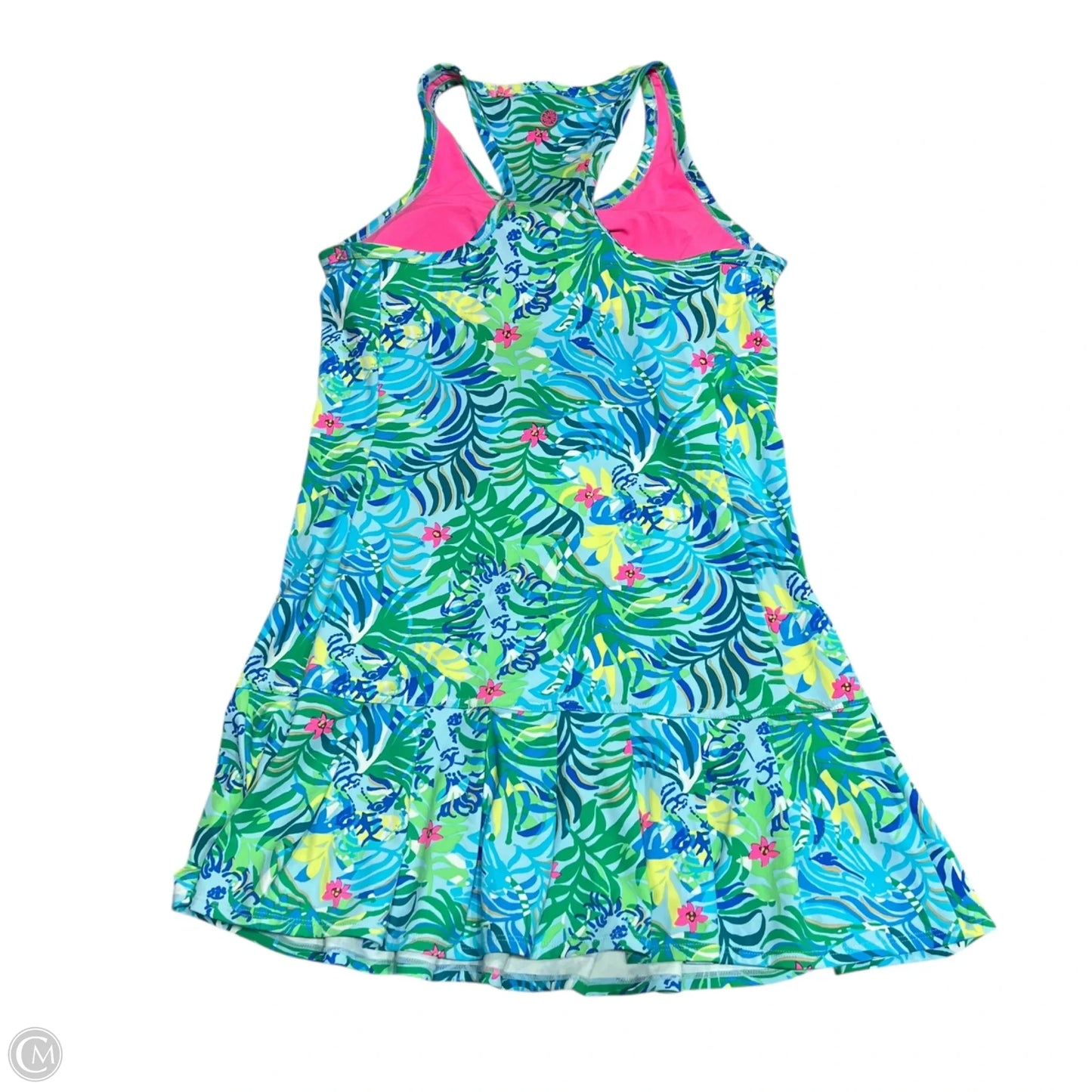 Dress Designer By Lilly Pulitzer In Blue & Green, Size: S