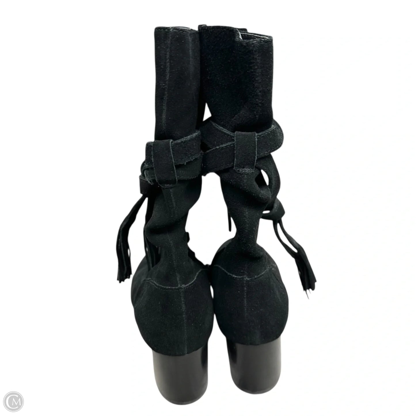 Boots Ankle Heels By Tahari In Black, Size: 10