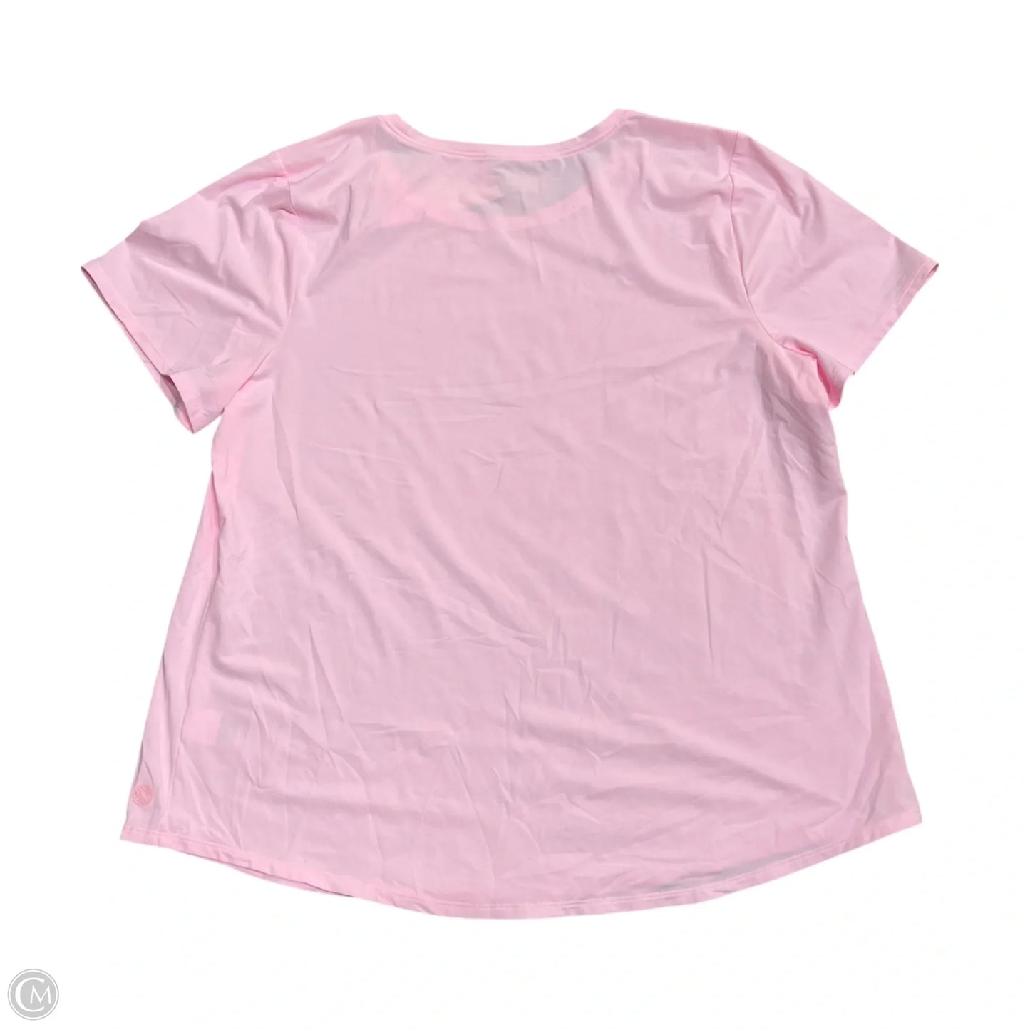 Top Short Sleeve Designer By Lilly Pulitzer In Pink, Size: Xl