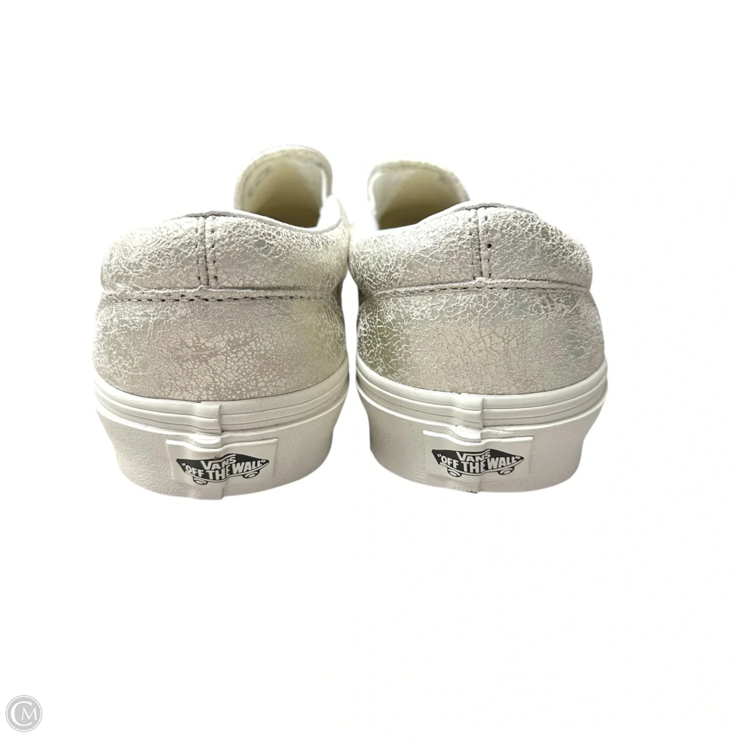 Shoes Sneakers By Vans In Gold, Size: 10.5