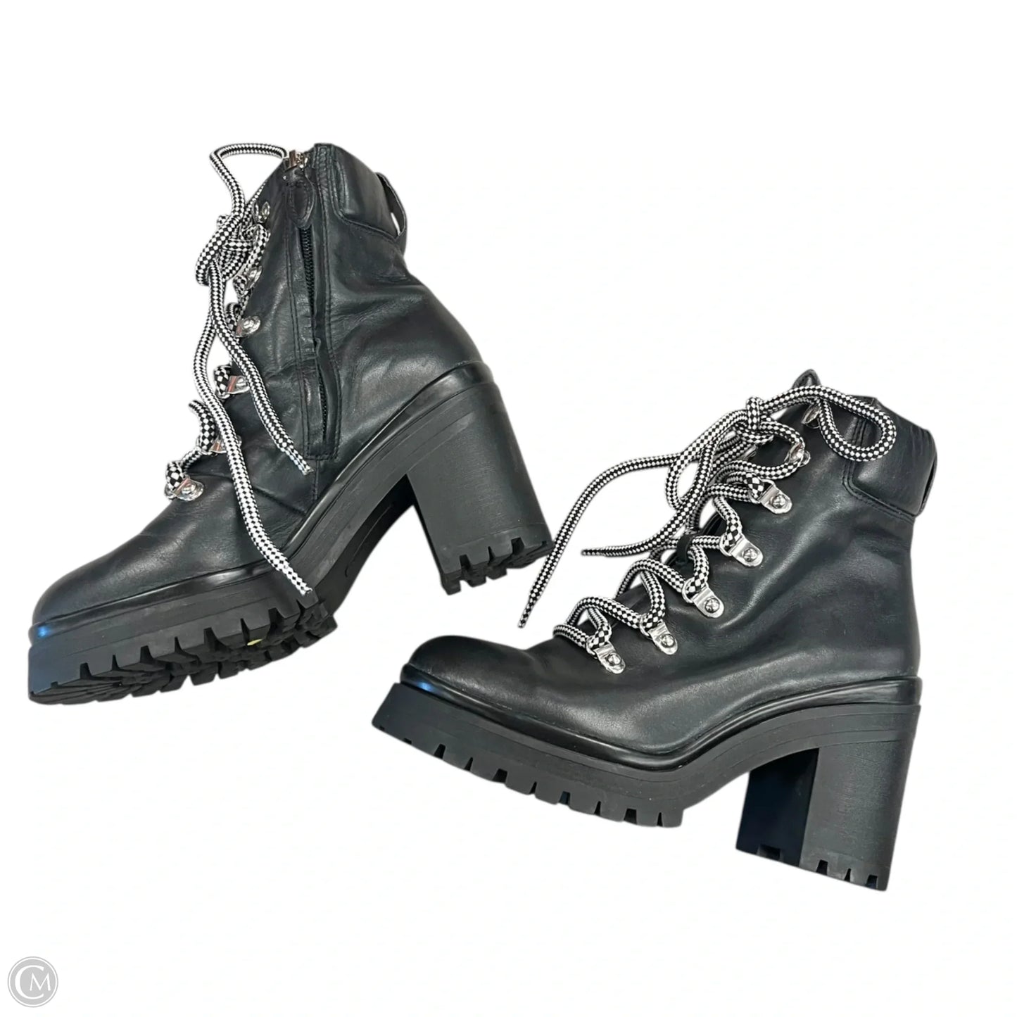 Boots Designer By Rebecca Minkoff In Black, Size: 6.5