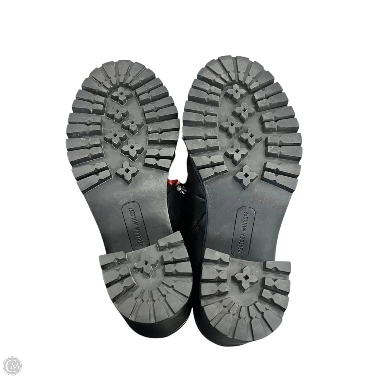 Boots Designer By Rebecca Minkoff In Black, Size: 6.5