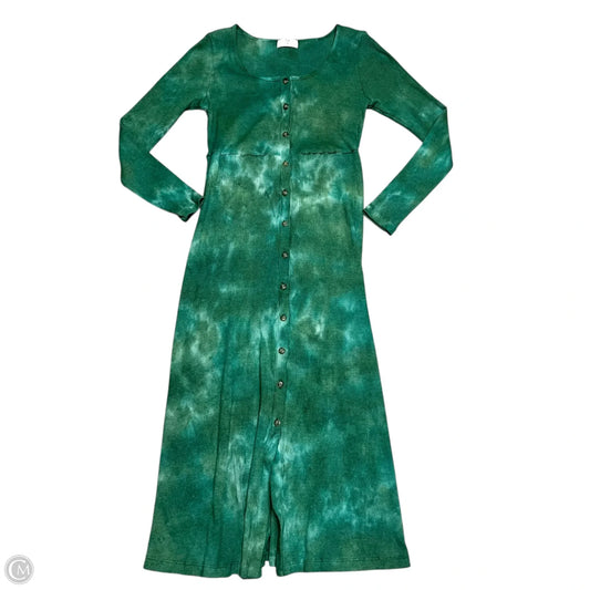 Dress Casual Maxi By T.la In Green, Size: Xs