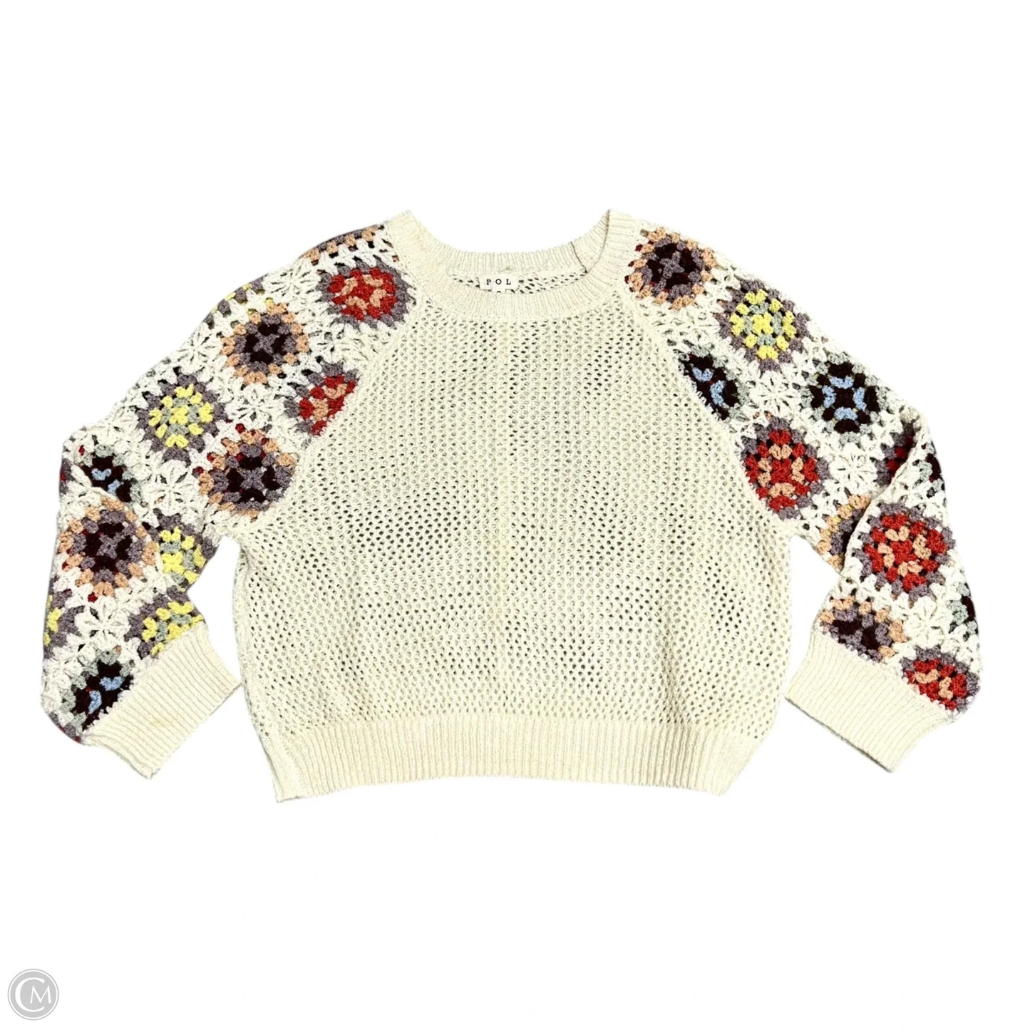 Sweater By Pol In Cream, Size: S