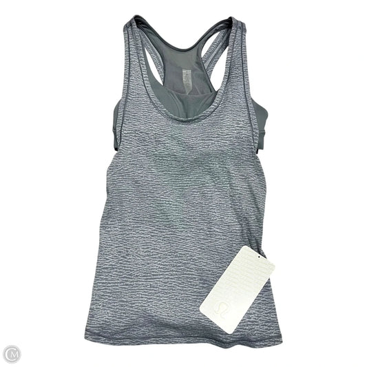 Athletic Tank Top By Lululemon In Grey, Size: S
