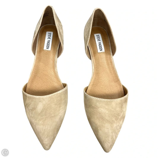 Shoes Flats By Steve Madden In Tan, Size: 11