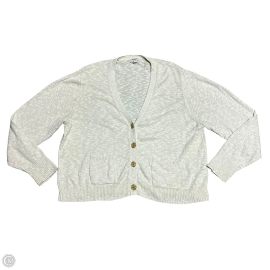 Sweater Cardigan By J. Crew In Cream, Size: 3x