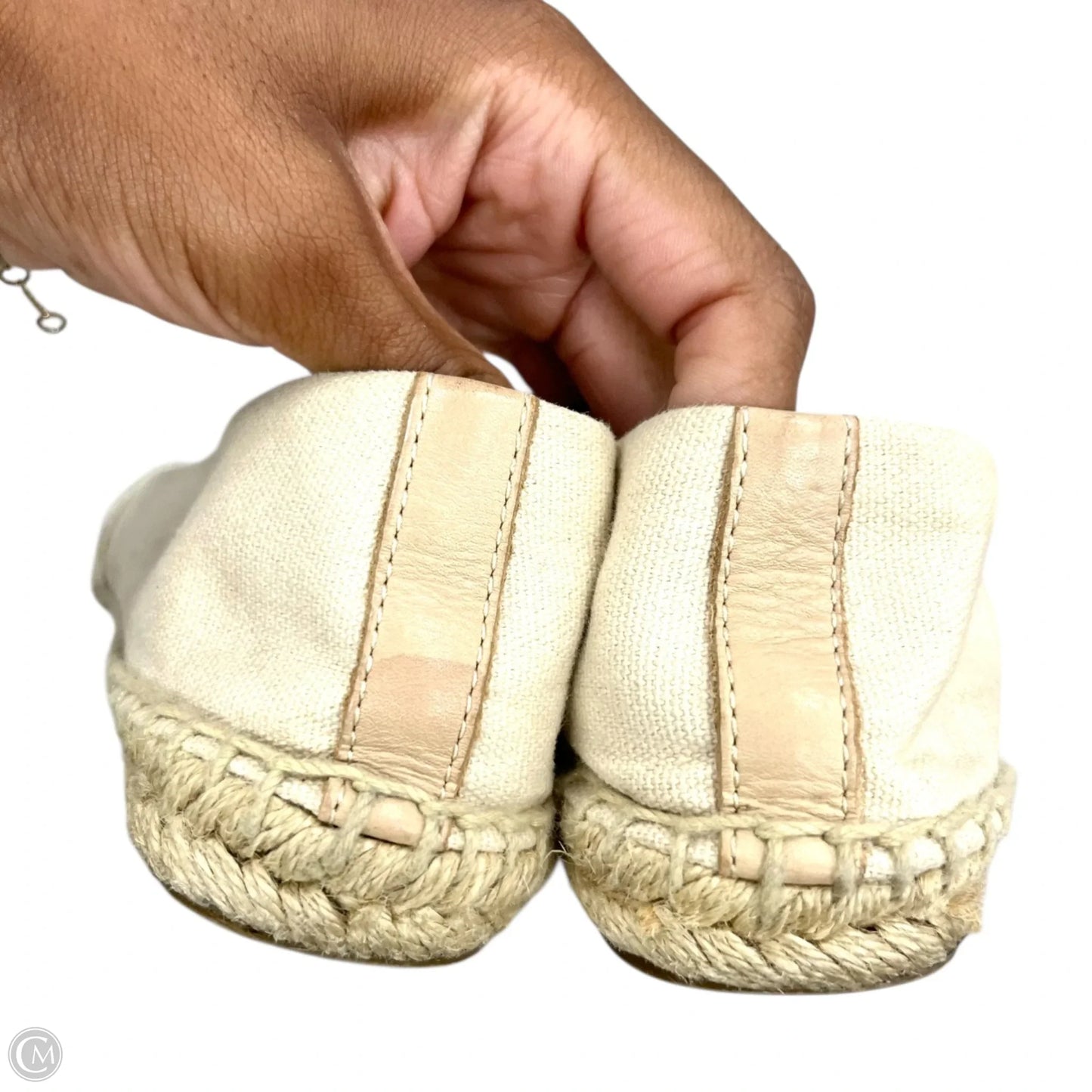 Shoes Designer By Tory Burch In Black & Cream, Size: 6.5