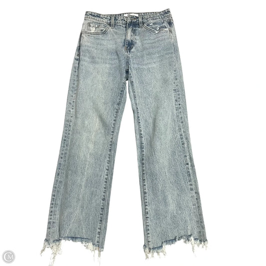 Jeans Wide Leg By Vervet In Blue Denim, Size: 2