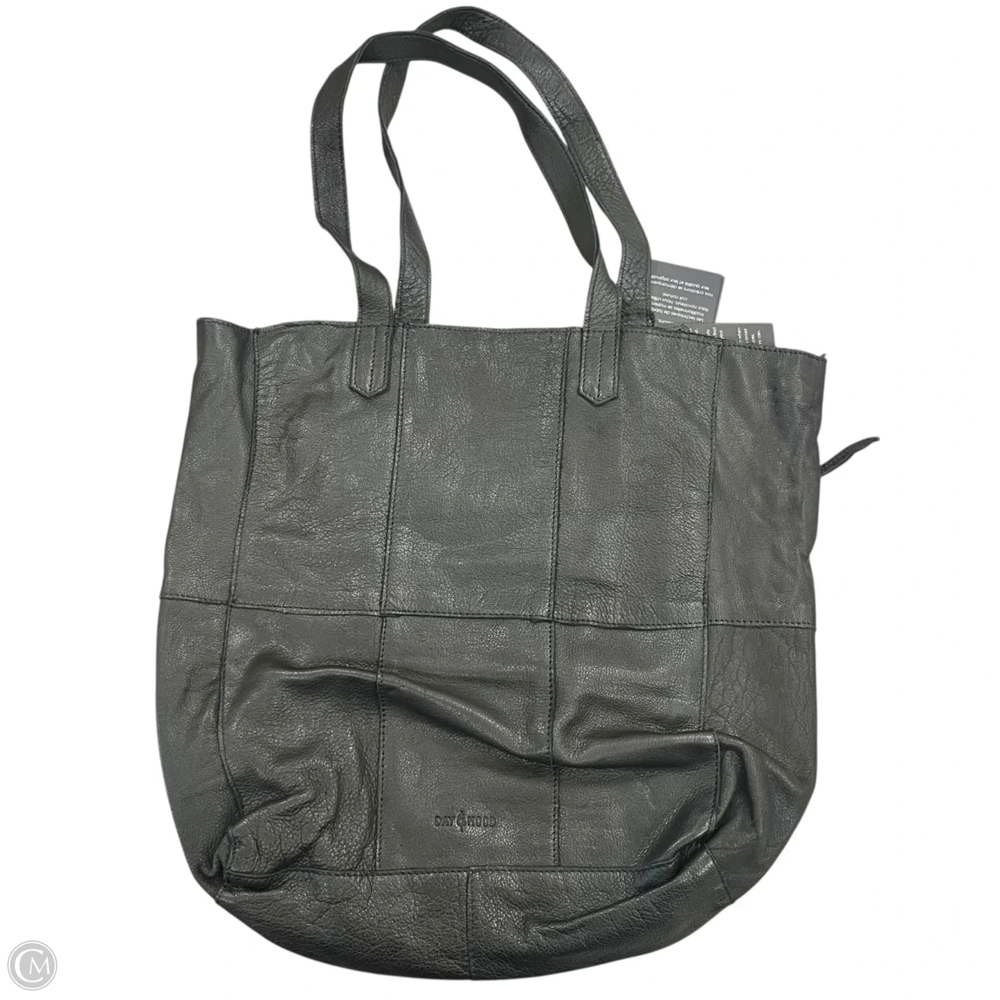 Handbag Leather By Day and Mood, Size: Medium