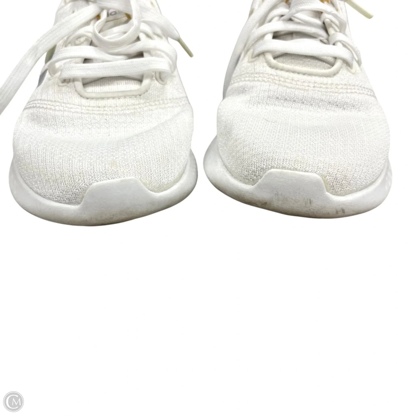 Shoes Athletic By Adidas In White, Size: 9