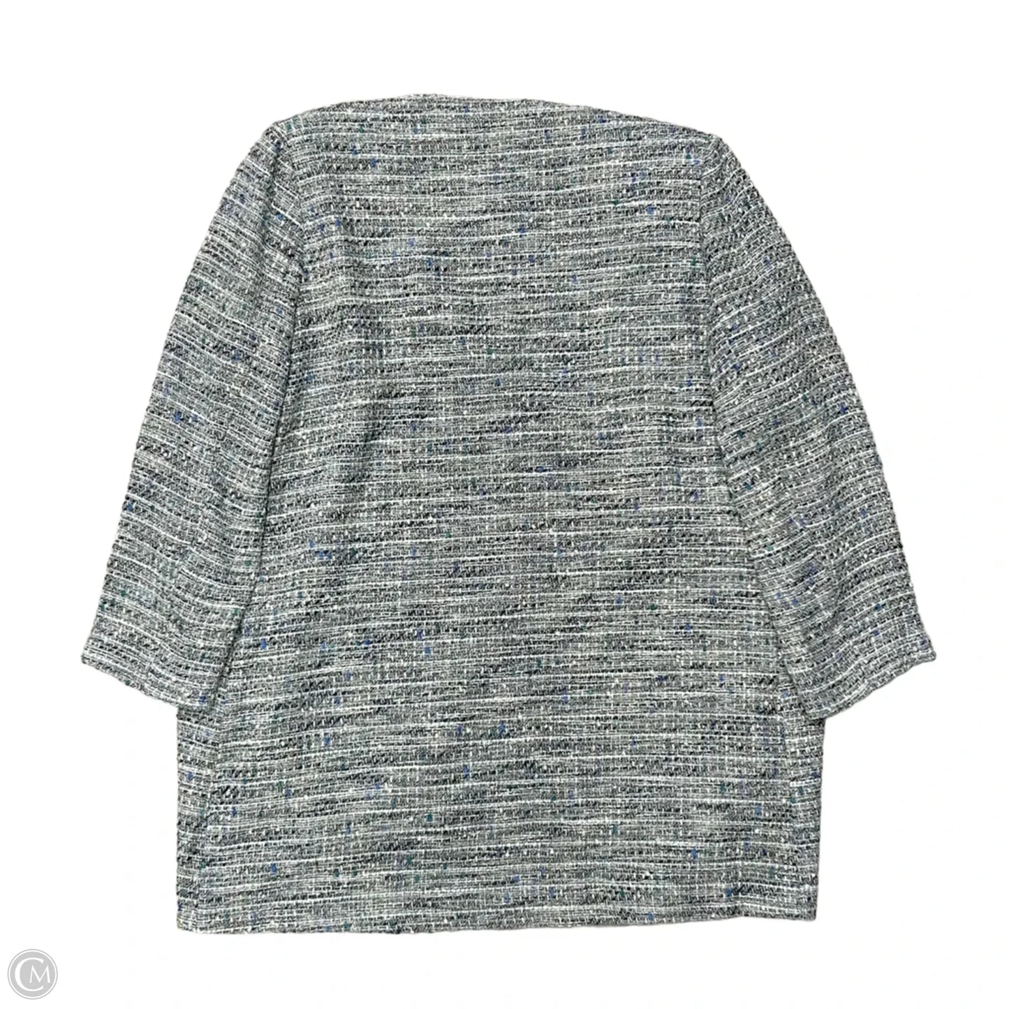 Blazer Designer By Karl Lagerfeld In Blue, Size: Xl