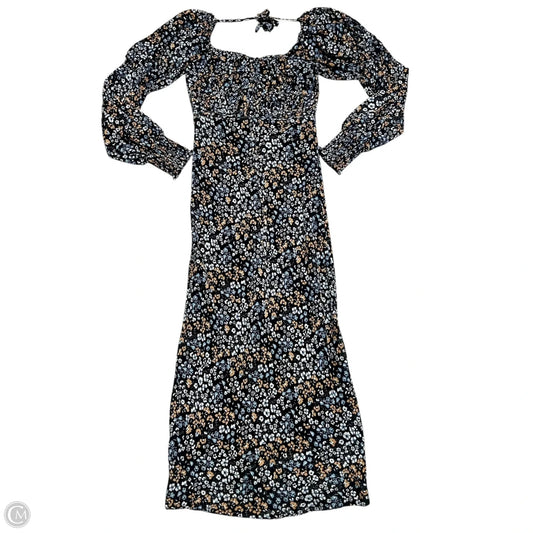 Dress Casual Maxi By Astr The Label In Blue & Orange, Size: S