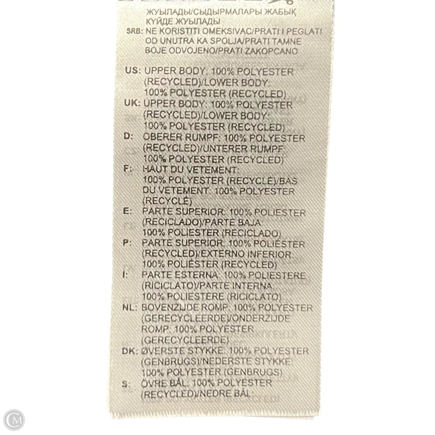 Athletic Jacket By Adidas In Navy, Size: M