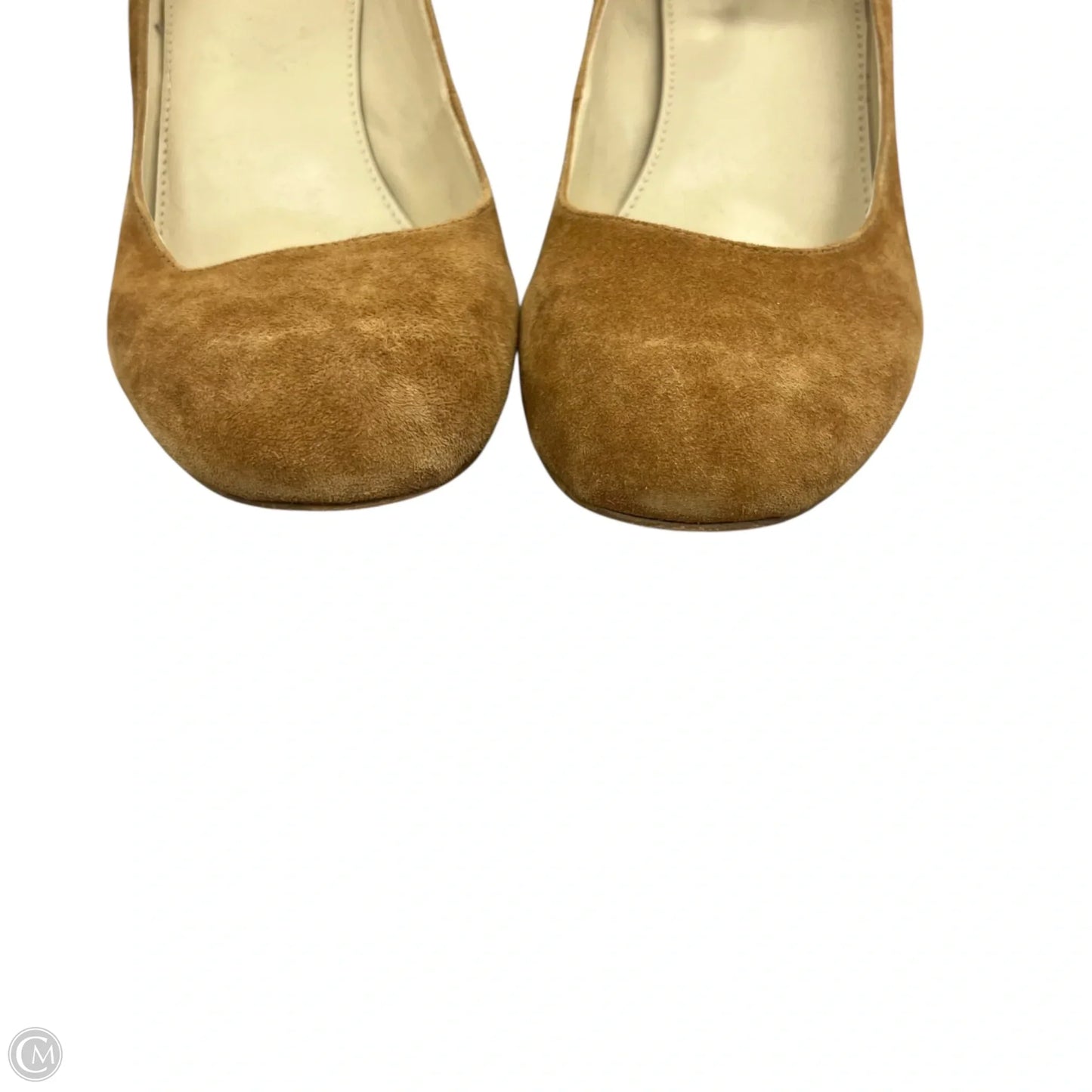 Shoes Heels Block By Marc Fisher In Tan, Size: 9.5