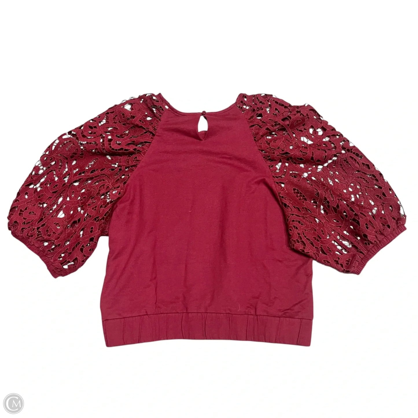 Top Short Sleeve By Dolan Left Coast In Red, Size: L