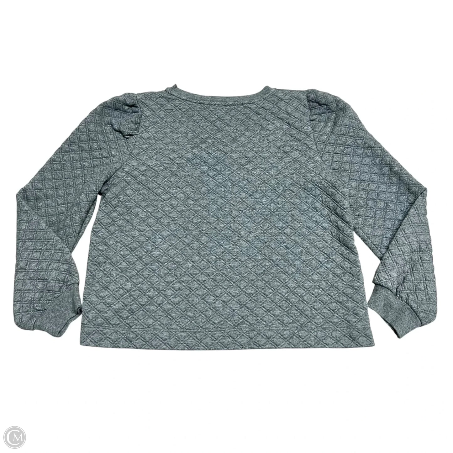 Sweatshirt Crewneck By Loft In Blue, Size: L