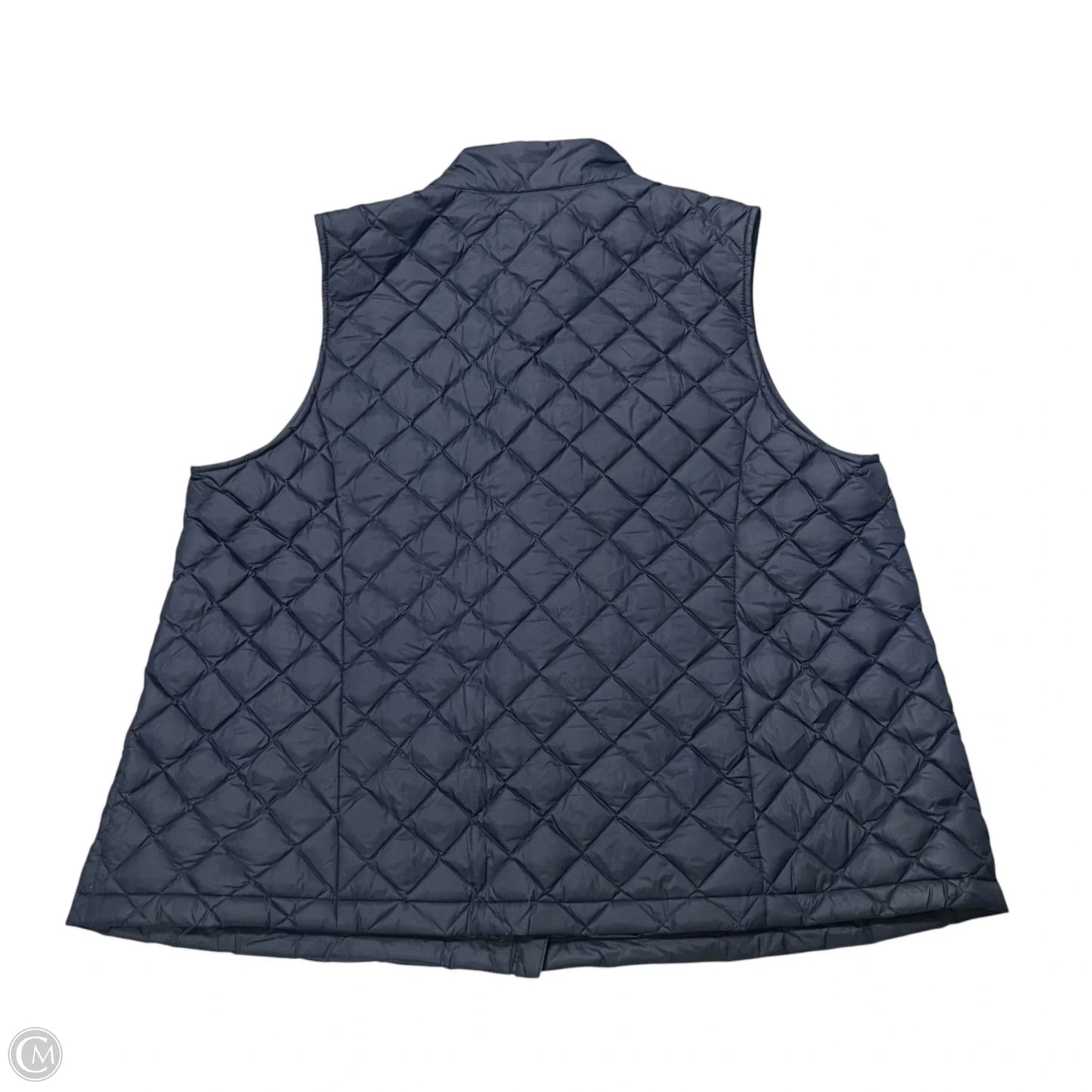 Vest Puffer & Quilted By J. Jill In Navy, Size: 3x