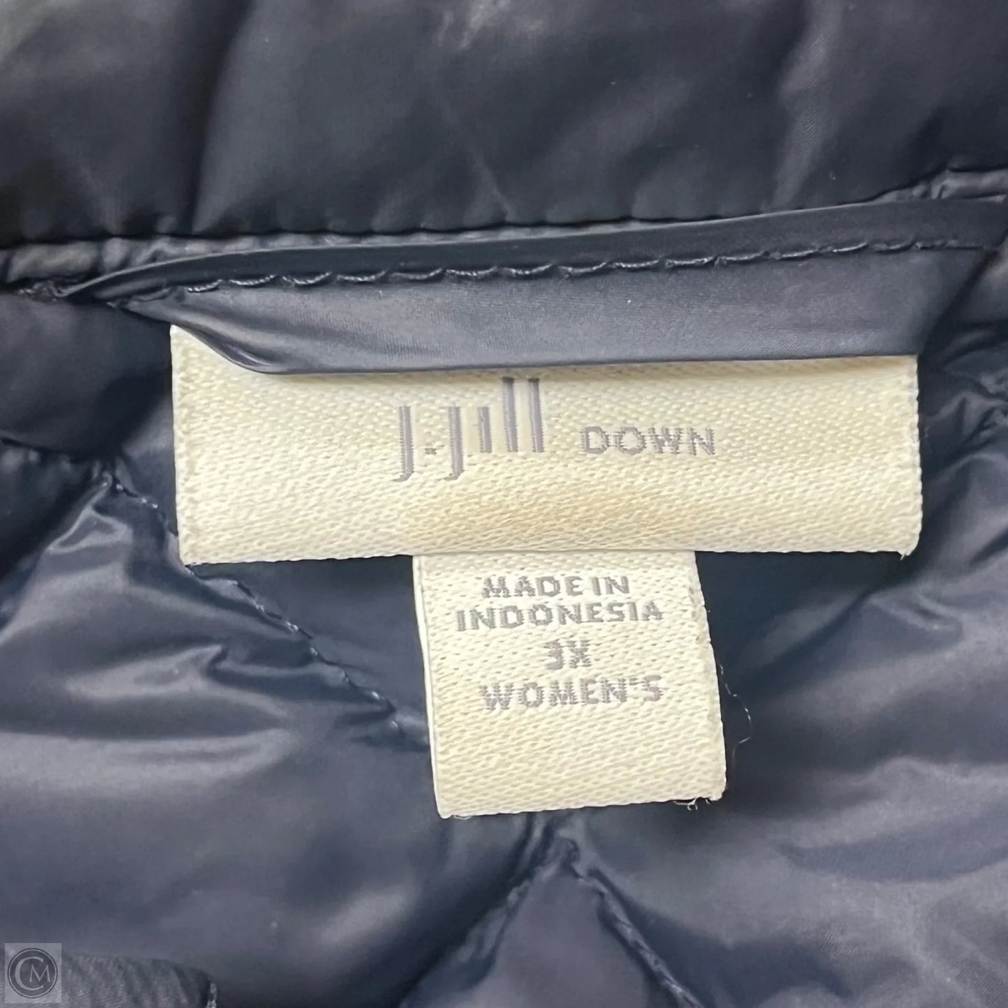 Vest Puffer & Quilted By J. Jill In Navy, Size: 3x