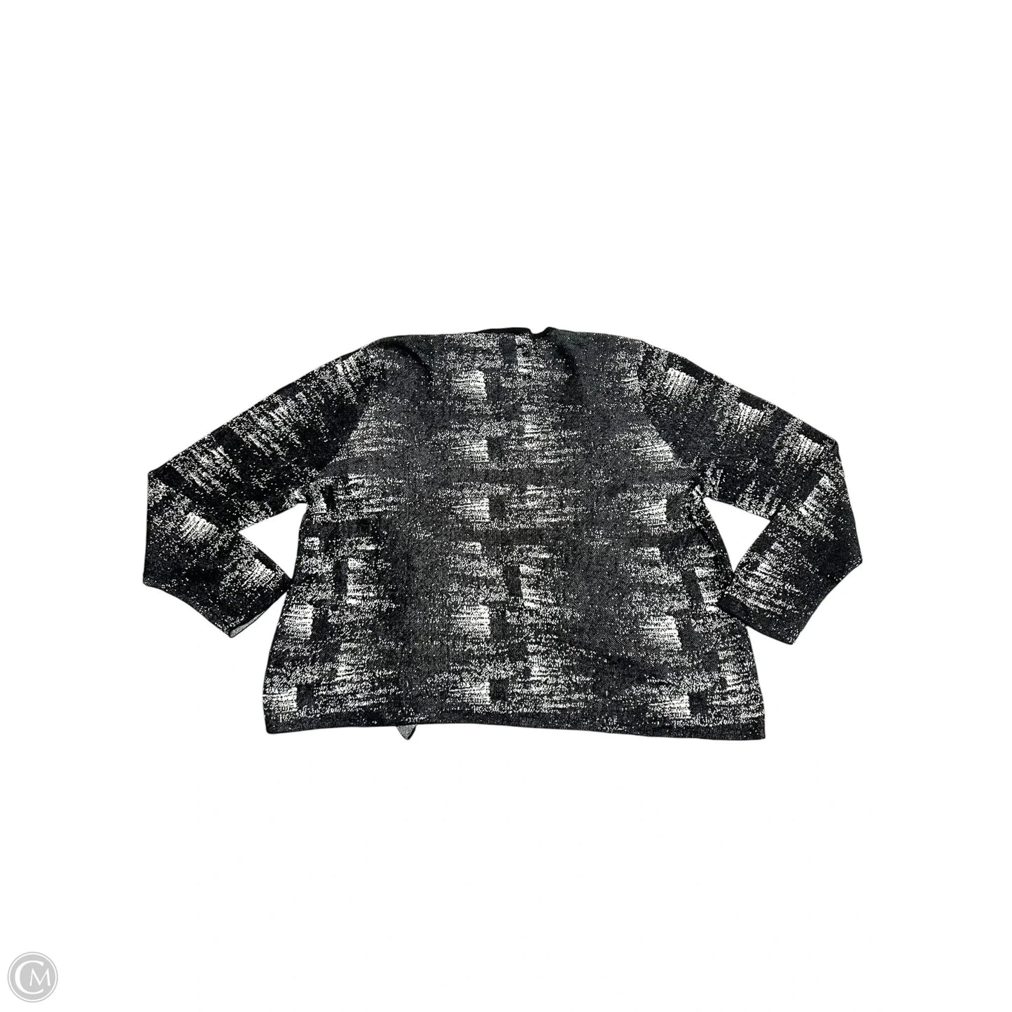 Sweater Cardigan By Eileen Fisher In Black, Size: Xl