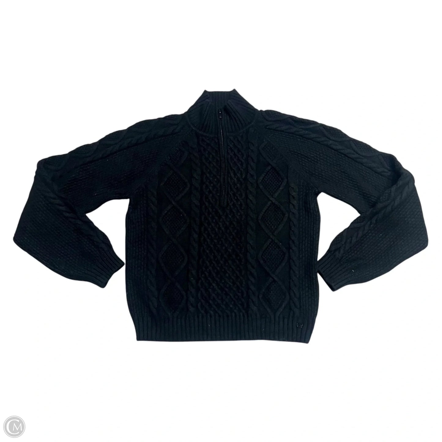 Sweatshirt Collar By Sunday Best In Black, Size: M