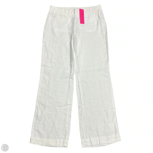 Pants Designer By Lilly Pulitzer In White, Size: 8
