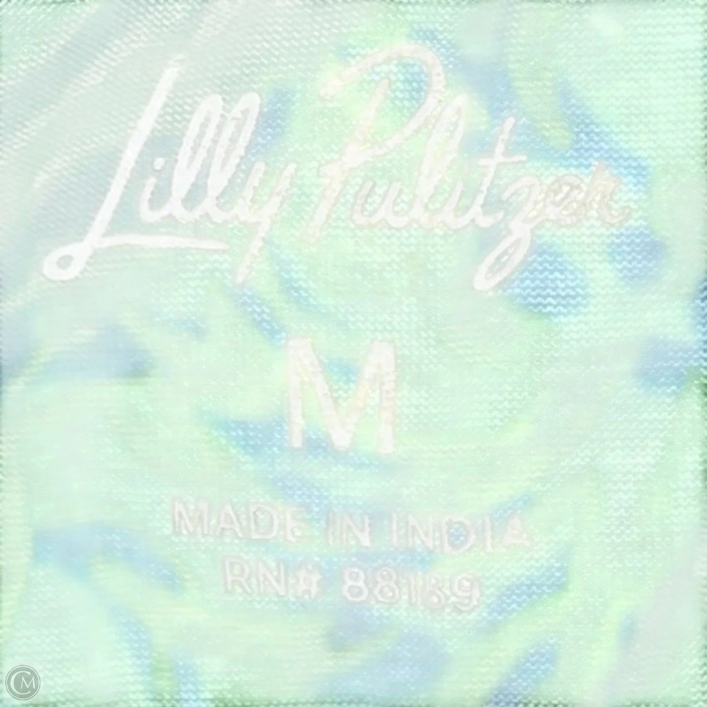 Dress Designer By Lilly Pulitzer In Blue & Green, Size: M