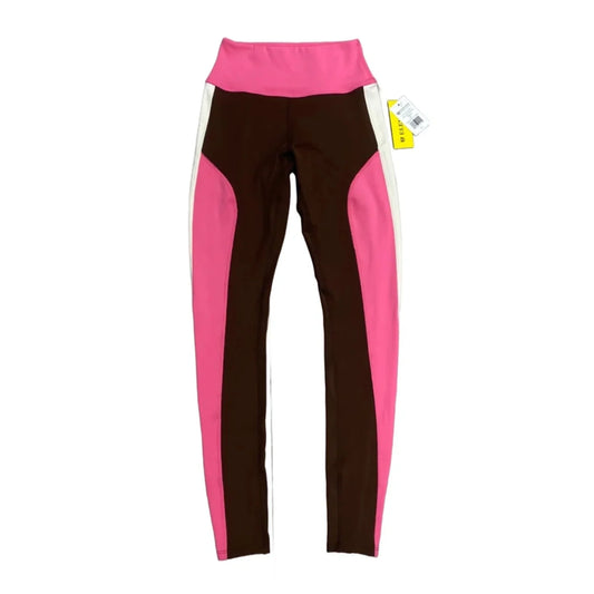 Athletic Leggings By Eleven By Venus Williams In Brown & Pink, Size: Xs