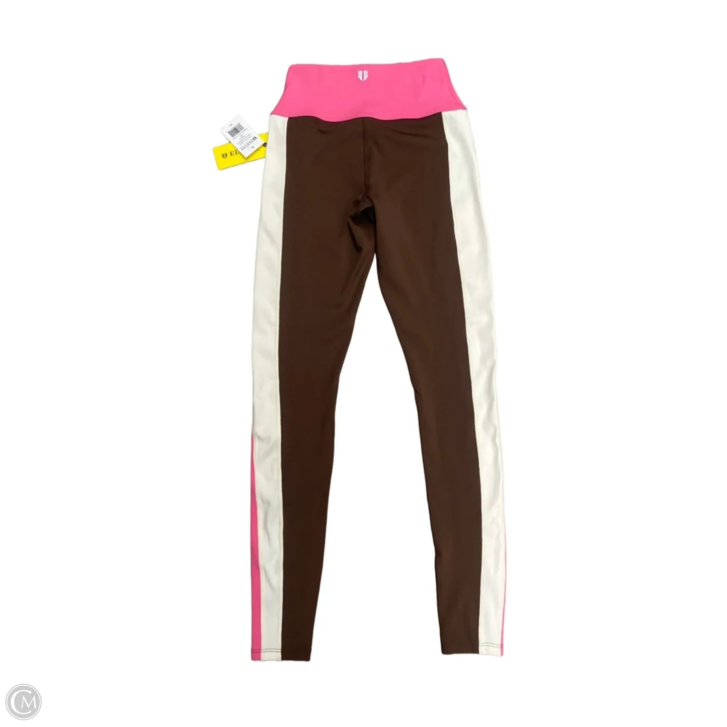 Athletic Leggings By Eleven By Venus Williams In Brown & Pink, Size: Xs