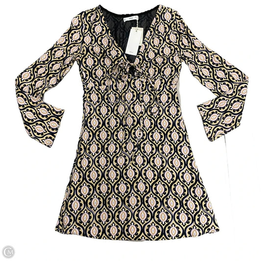 Dress Casual Short By Mng In Black & Tan, Size: Xs