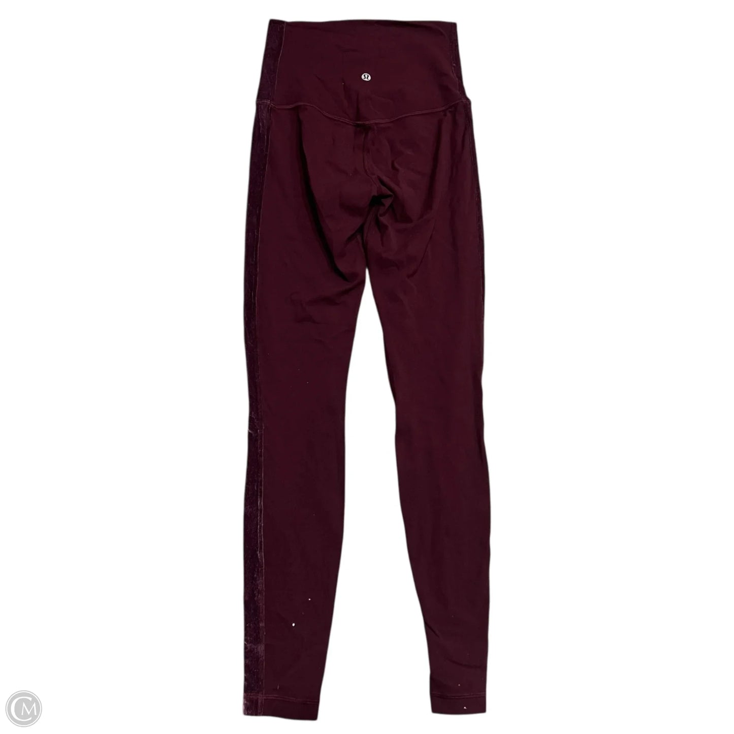 Athletic Leggings By Lululemon In Red, Size: 4