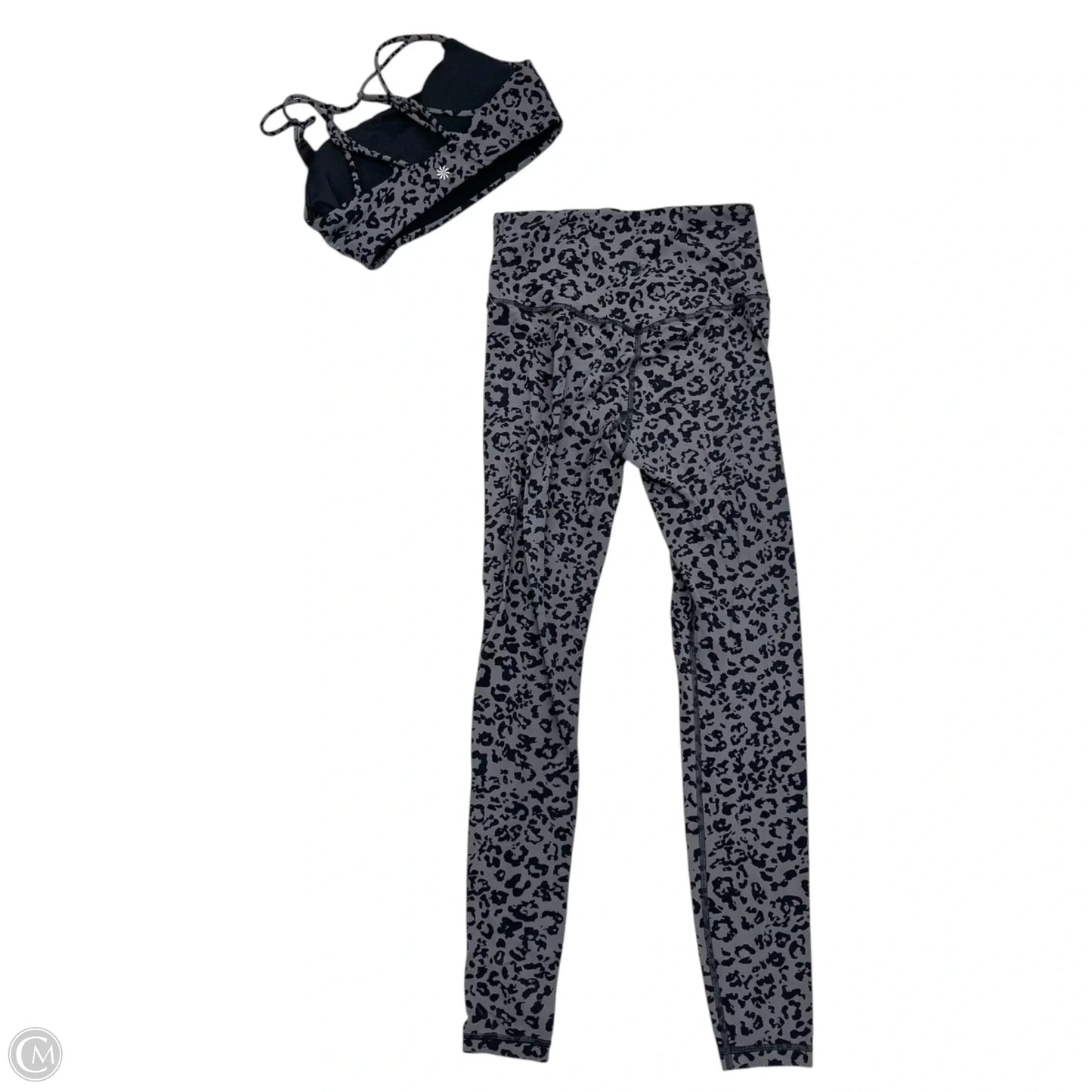 Athletic Pants 2pc By Athleta In Leopard Print, Size: Xs