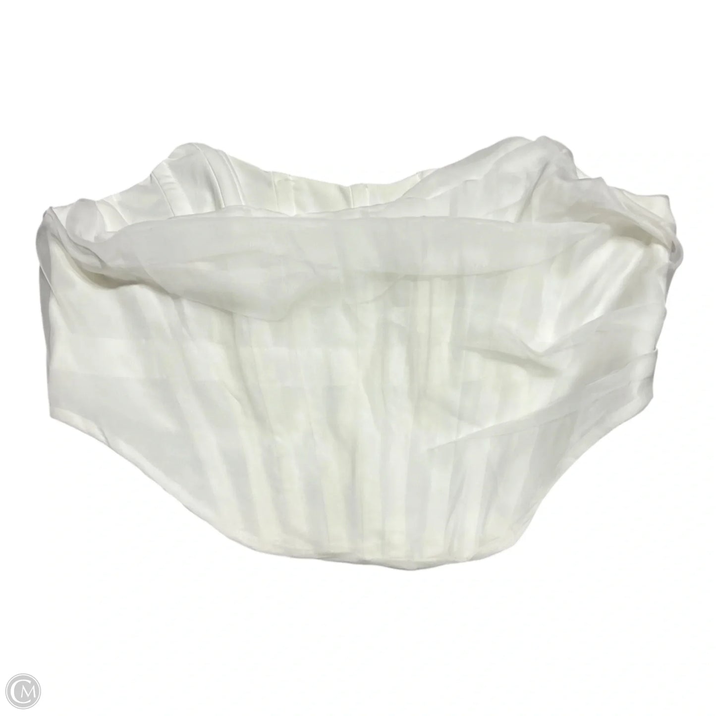 Top Sleeveless By Eloquii In White, Size: L