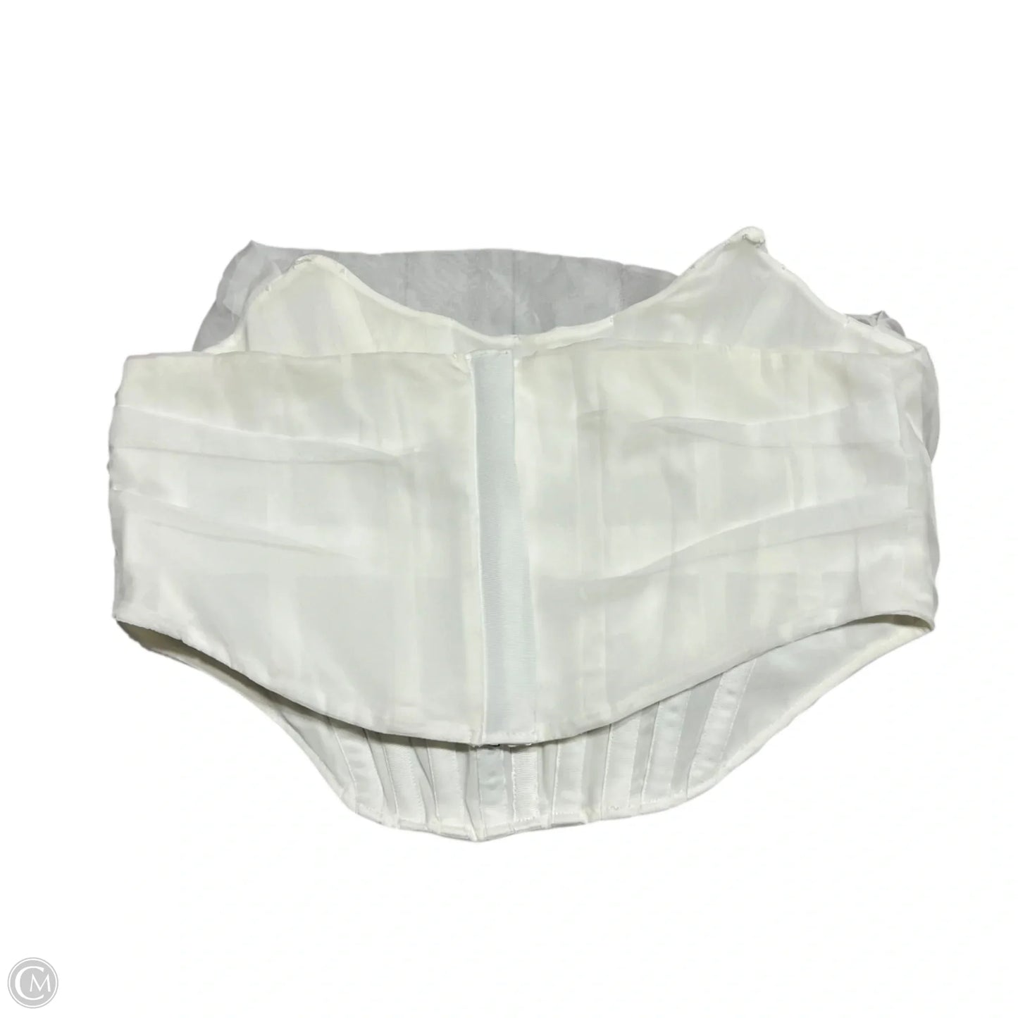 Top Sleeveless By Eloquii In White, Size: L