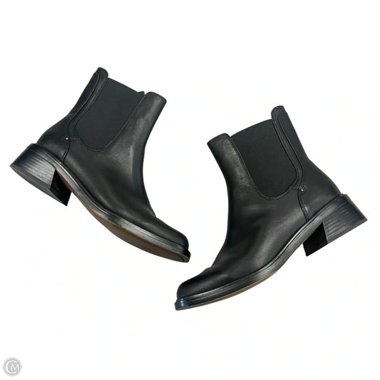 Boots Ankle Heels By Franco Sarto In Black, Size: 9