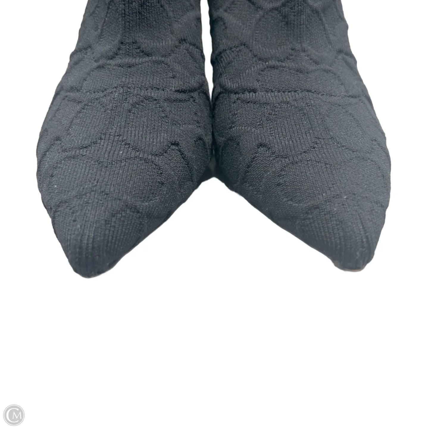 Boots Designer By Coach In Black, Size: 6.5