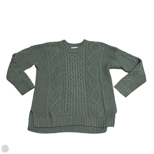 Sweatshirt Collar By Madewell In Green, Size: M