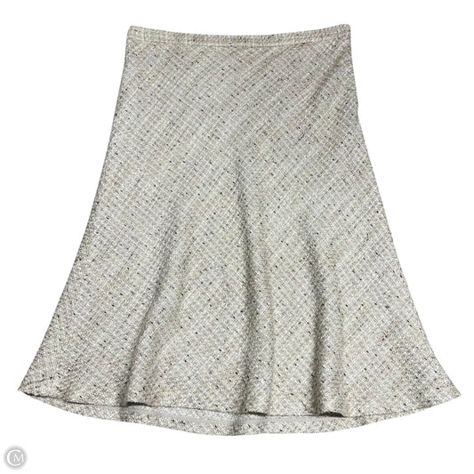 Skirt Maxi By Ann Taylor In Cream, Size: 14