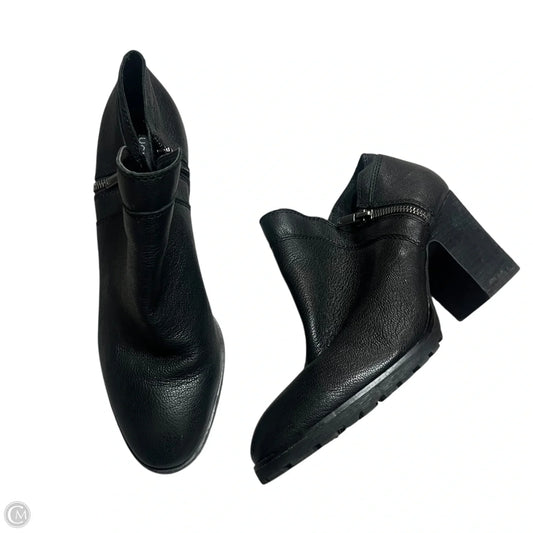 Boots Ankle Heels By Lucky Brand In Black, Size: 10