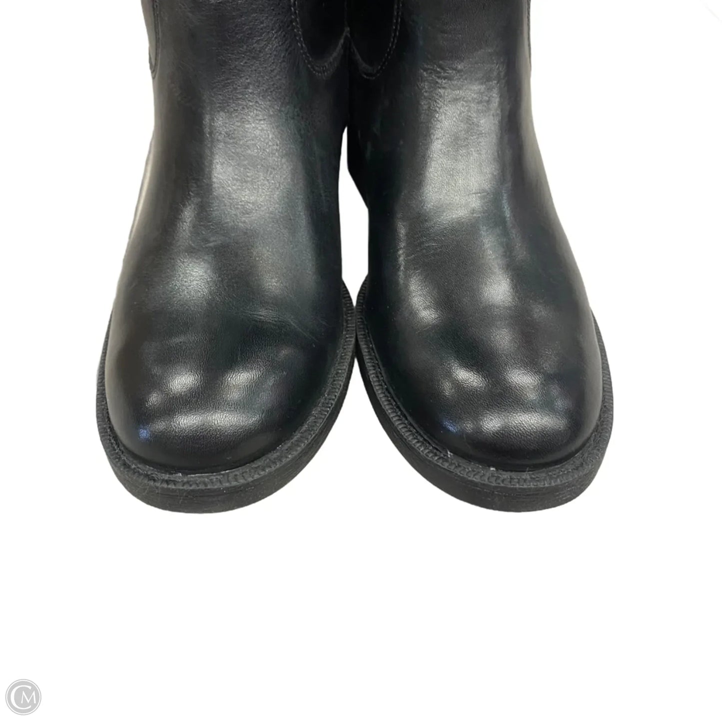 Boots Knee Heels By Enzo Angiolini In Black, Size: 7