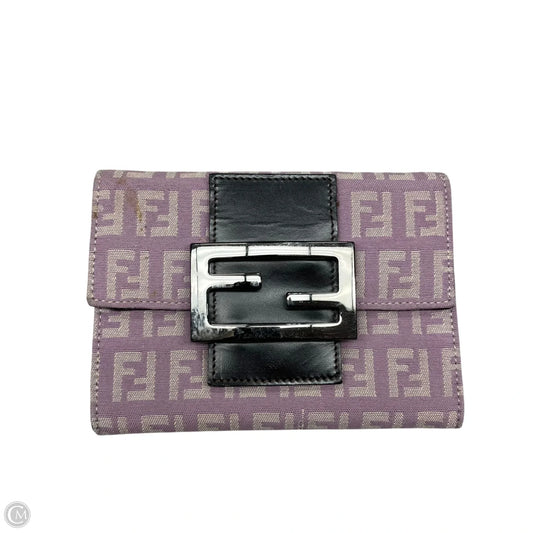 Wallet Luxury Designer By Fendi, Size: Small